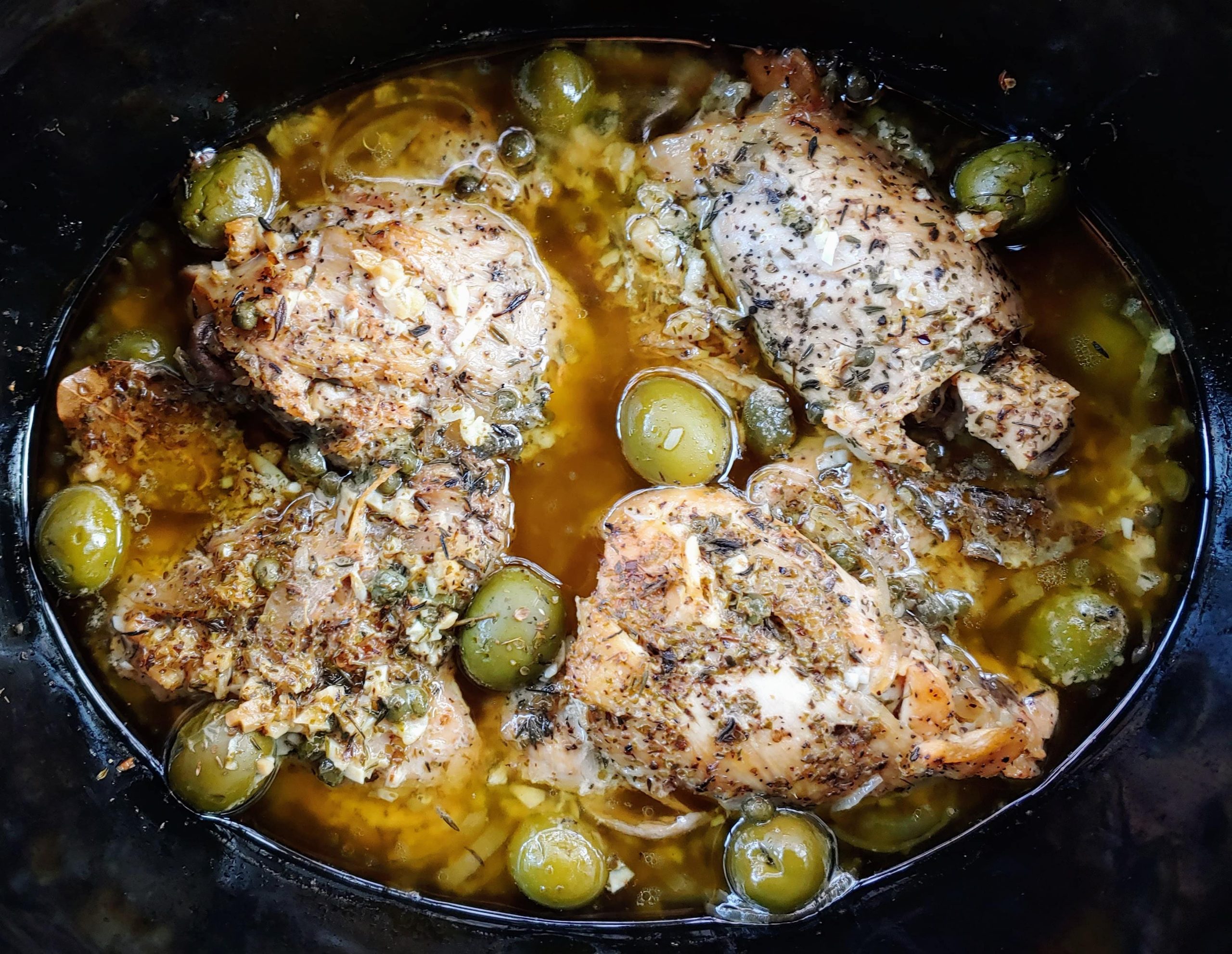 Slow Cooker Chicken Provencal
