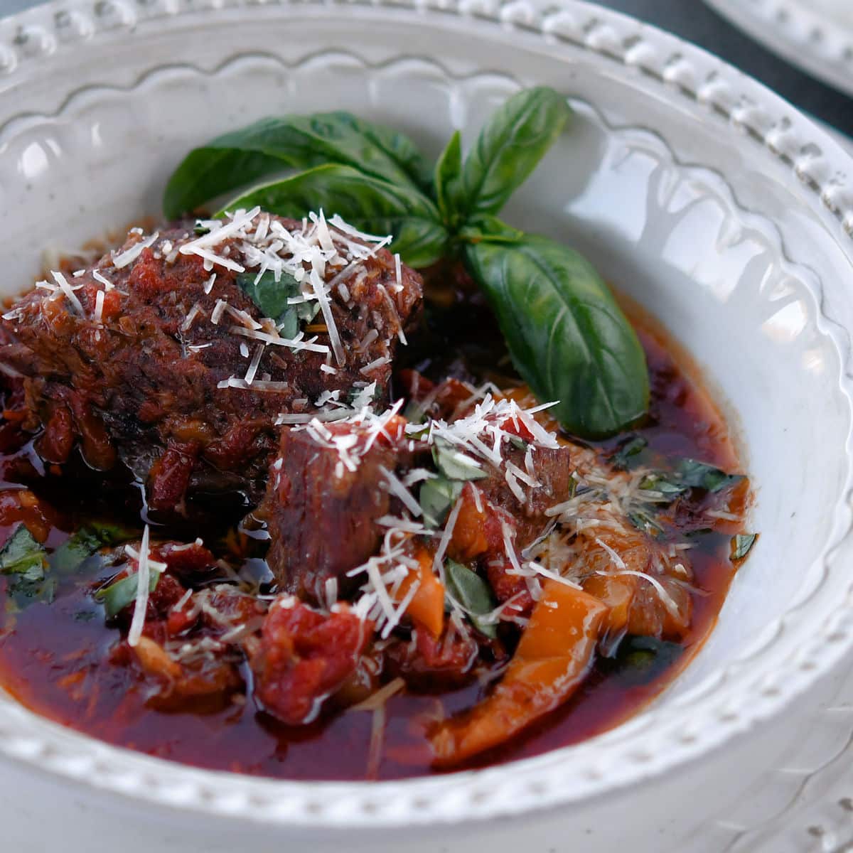 Italian Pot Roast Instant Pot or Crockpot