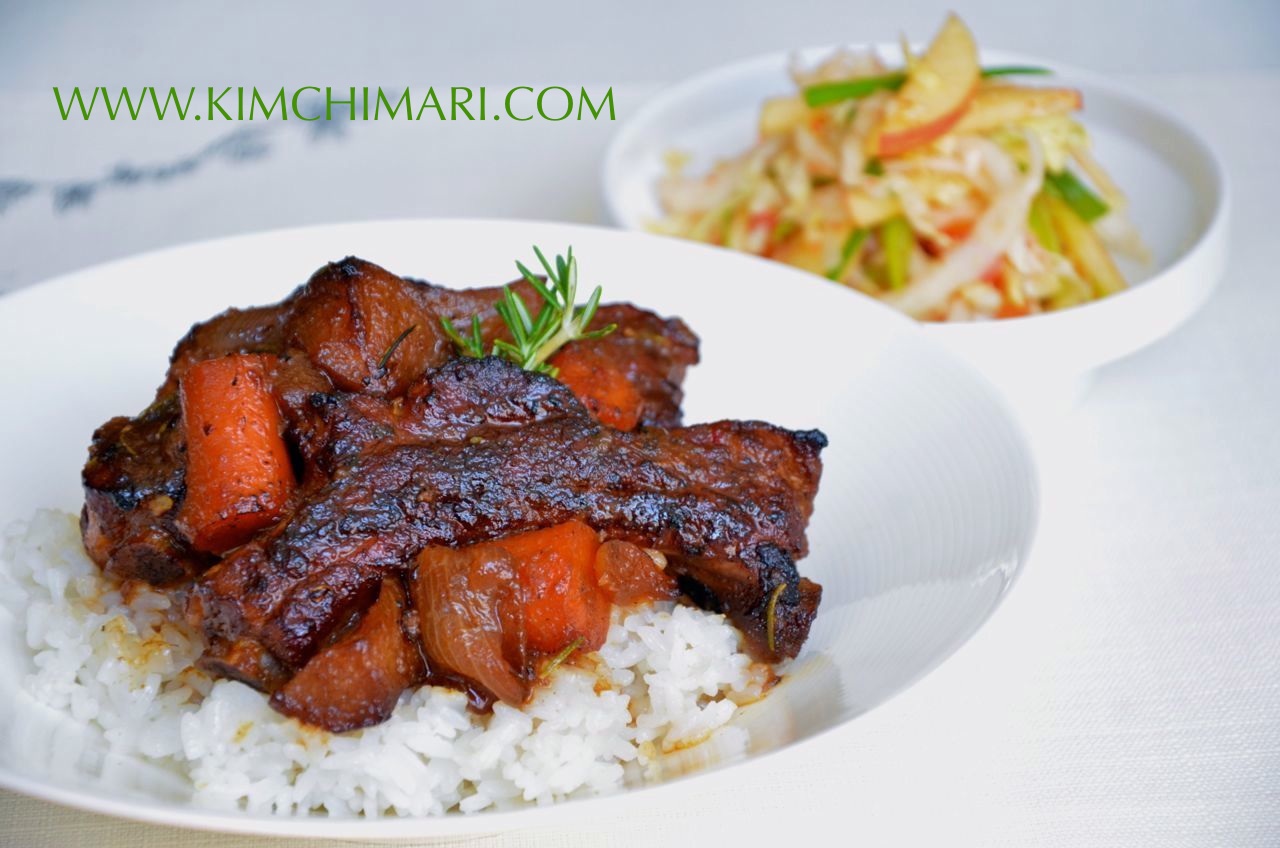 Apply Soy Sauce Braised Pork Ribs