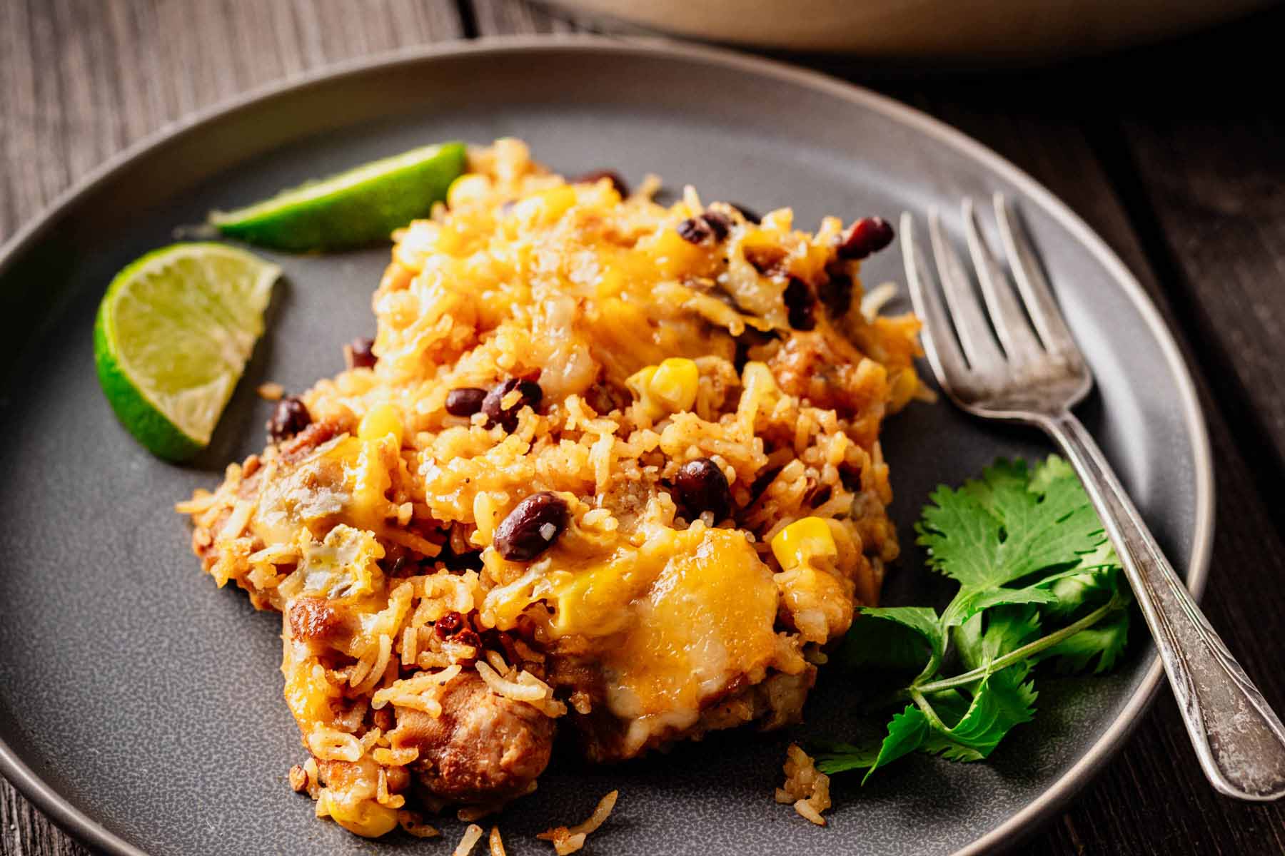 Cheesy Mexican Chicken and Rice