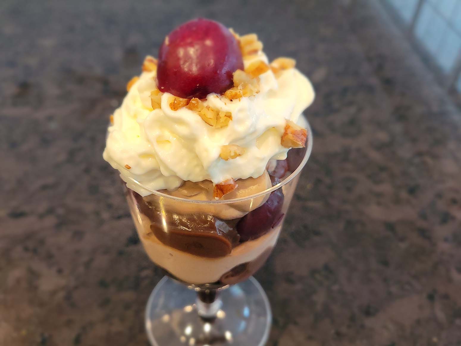 Cherry Popper Parfait (Bourbon Chocolate Cherry dessert)