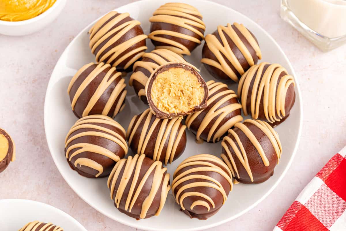 Chocolate Covered Peanut Butter Balls