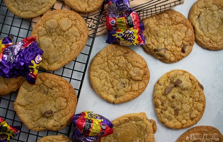 Chewy Crème Egg Cookies