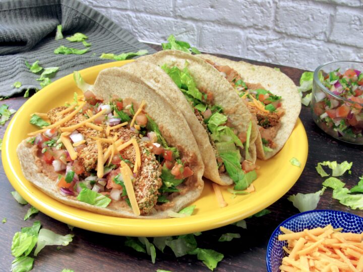Air Fried Avocado Tacos