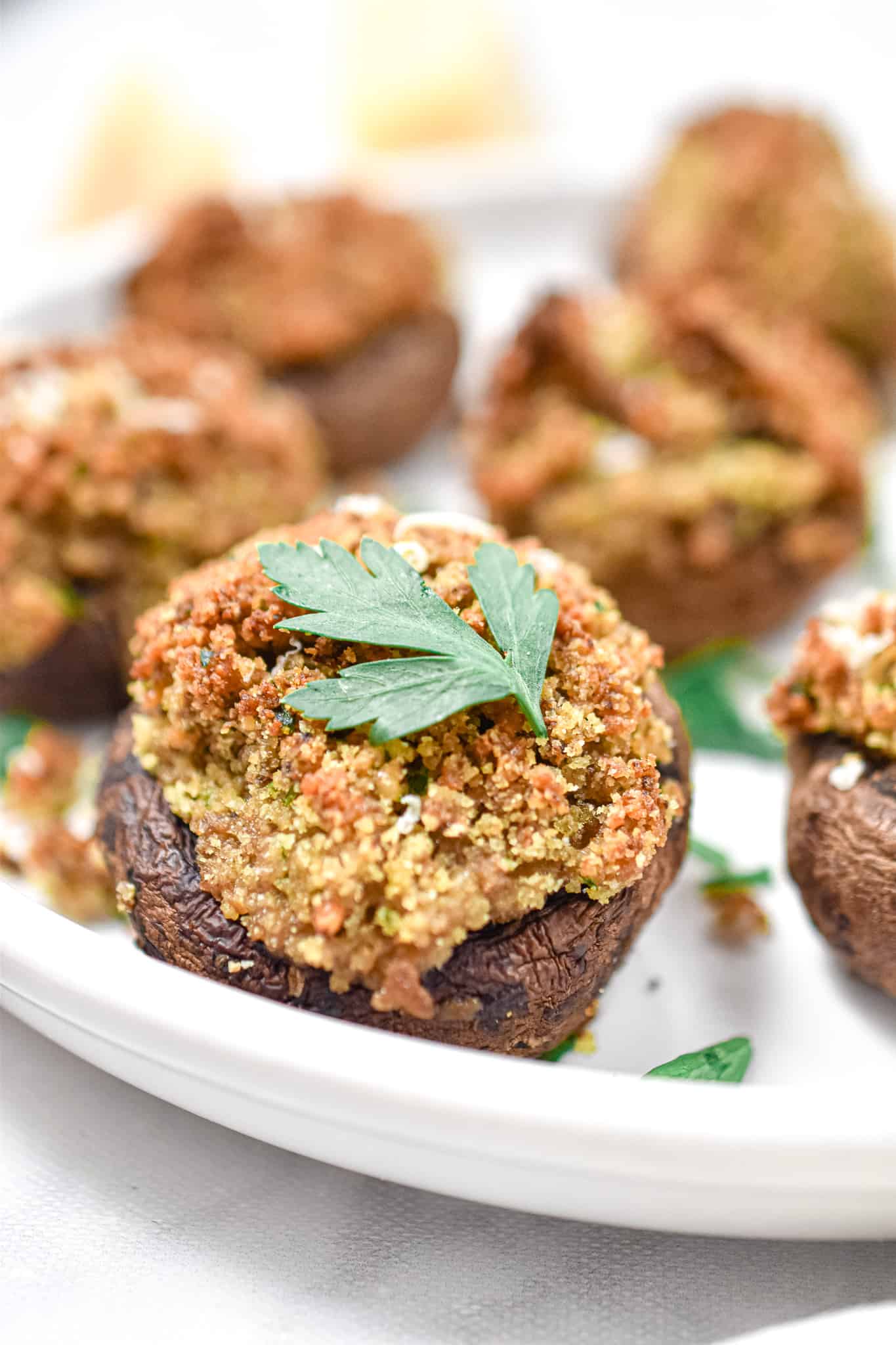 The Best Italian Stuffed Mushrooms