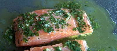 Basil Baked Salmon