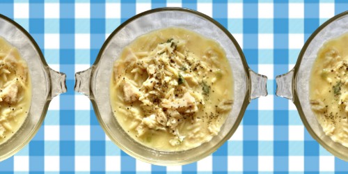 Greek Lemon Chicken Orzo Soup (Soothing and Easy!)