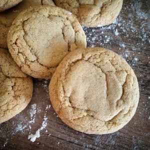 Talkeetna Roadhouse Ginger Molasses Cookies