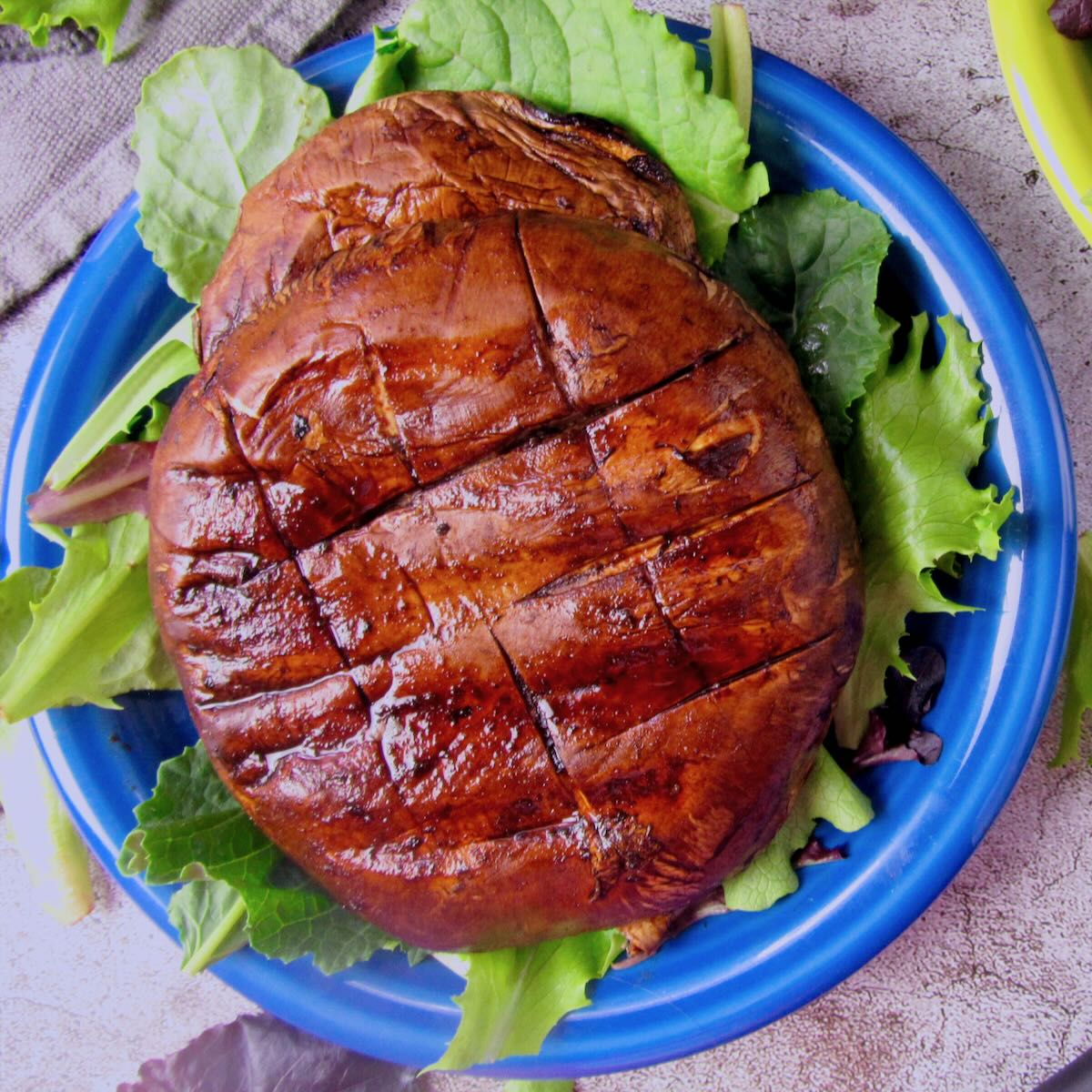 Grilled Portobello Mushrooms (Portobello "Steaks")