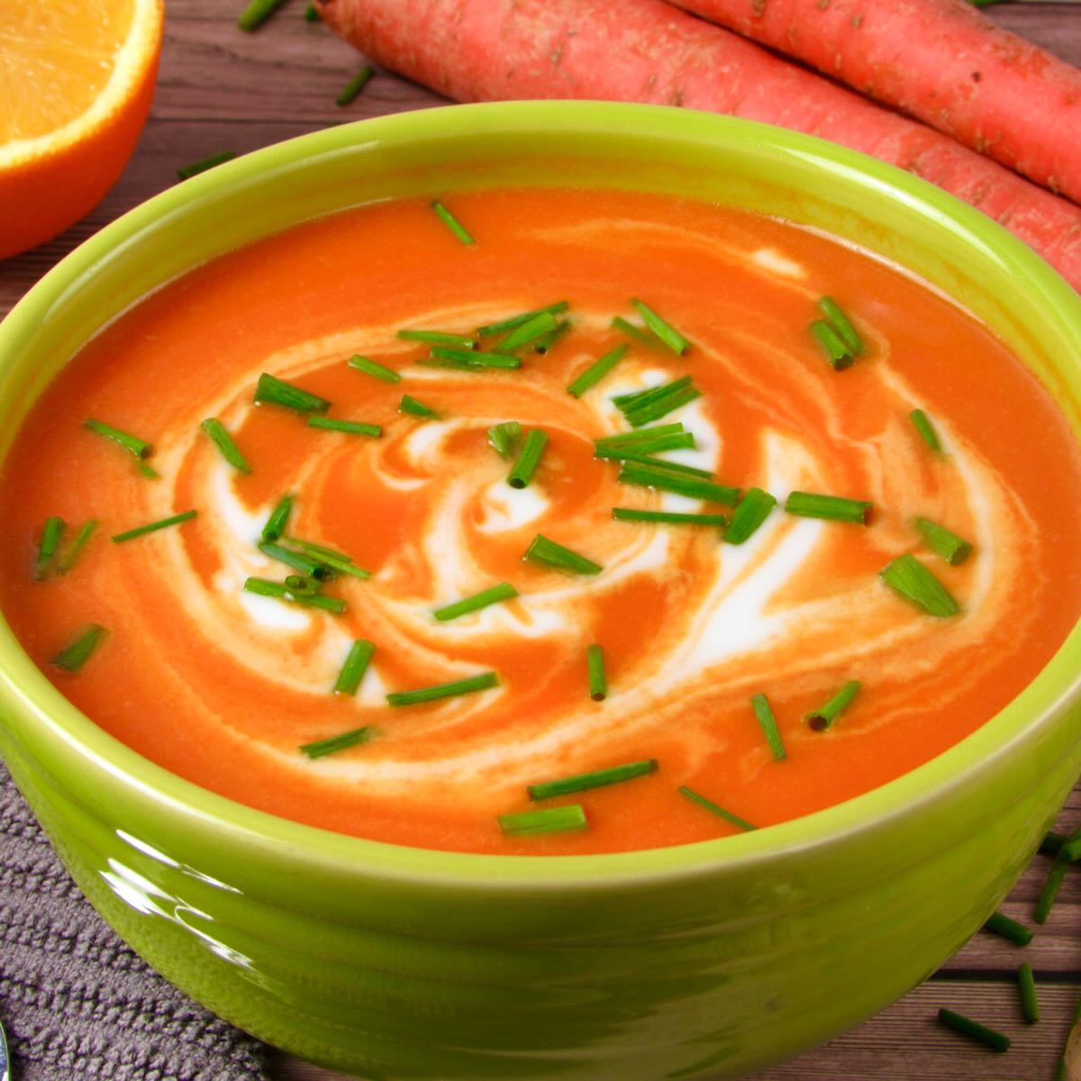 Carrot Ginger Soup (Simple & Comforting!)