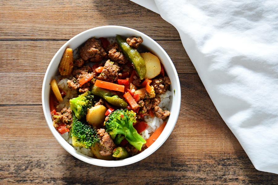Korean Beef and Veggies