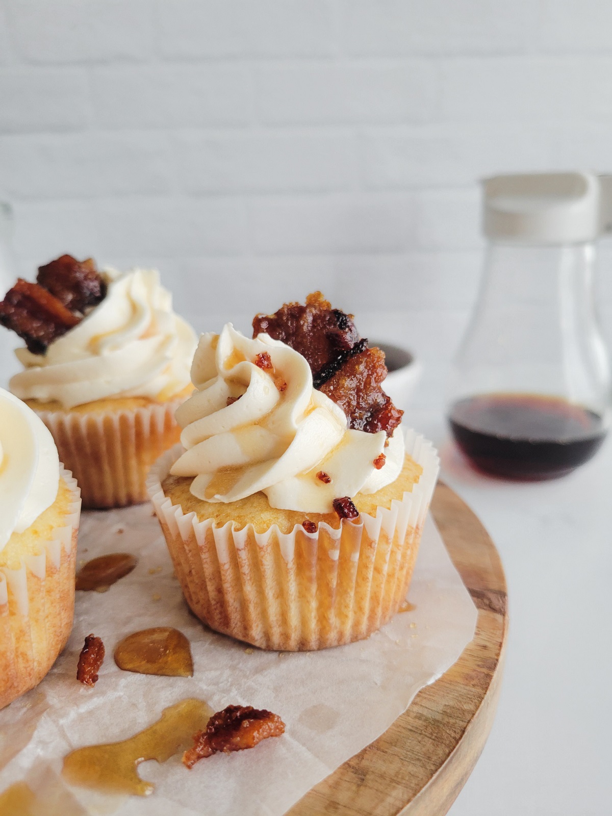 Maple Bacon Cupcakes
