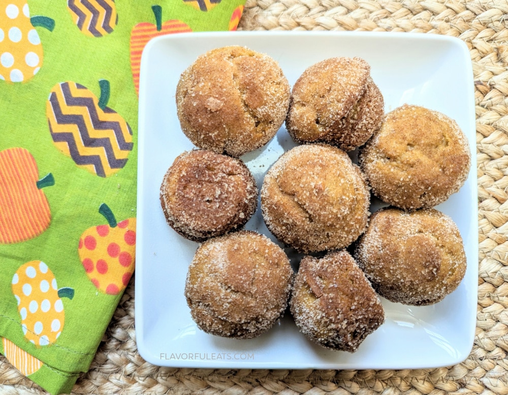 Cinnamon Pumpkin Mini Muffins