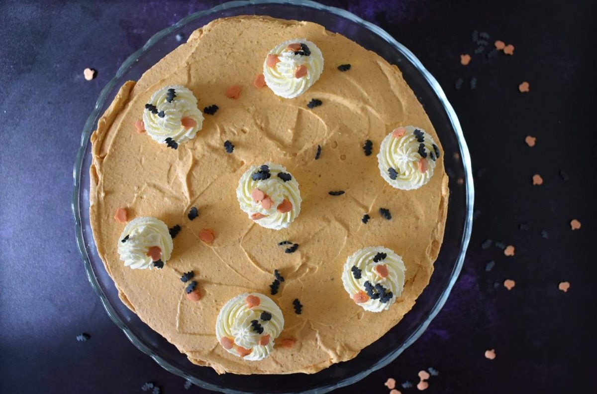 No-Bake Pumpkin Cheesecake