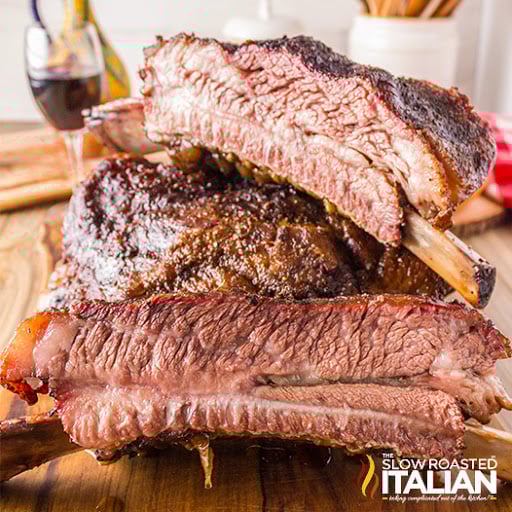 Smoked Beef Short Ribs (Pellet Smoker Recipe) + Video