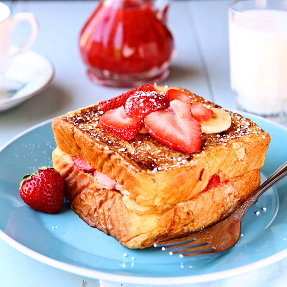 Strawberry Banana French Toast