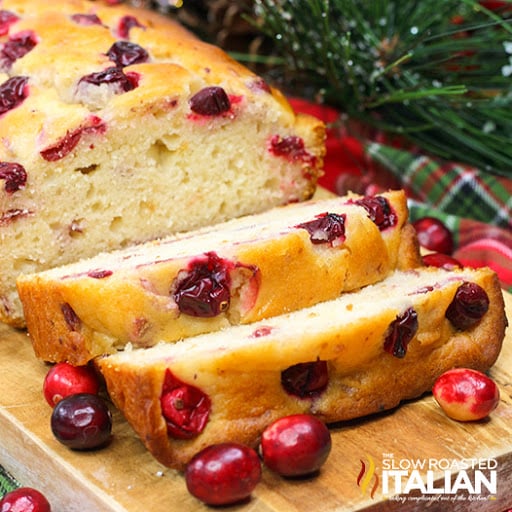 Easy Cranberry Orange Quick Bread