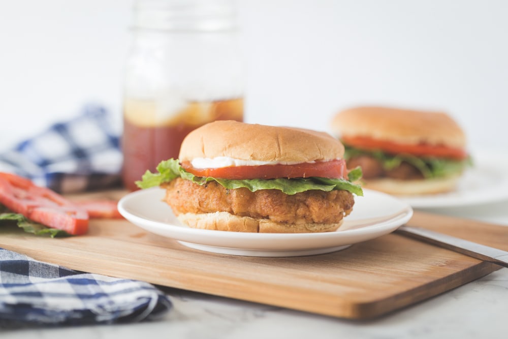 Deep Fried Pork Sandwich