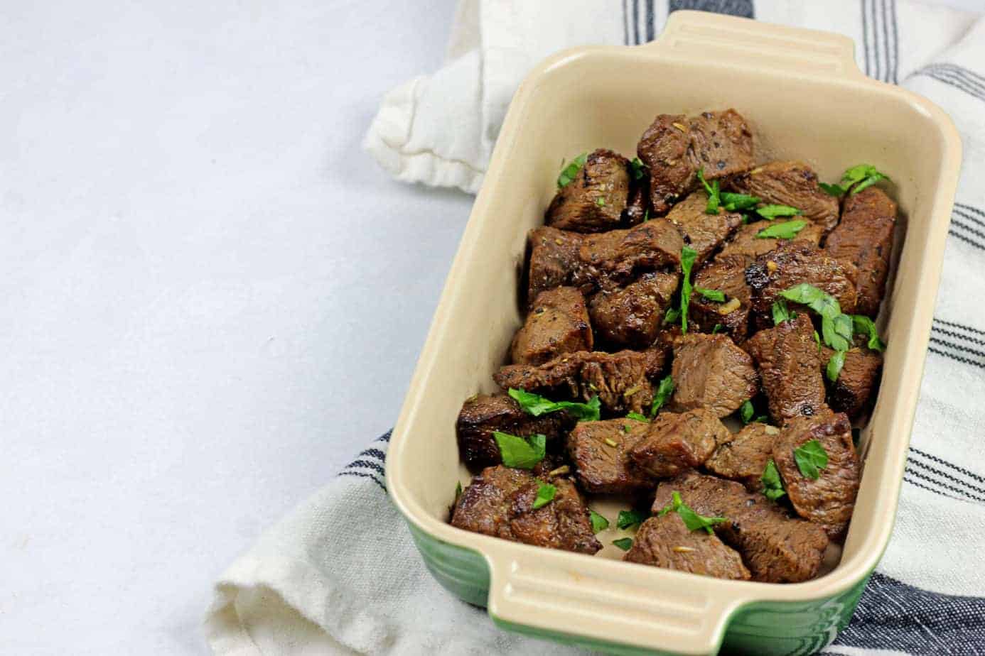 Air Fryer Steak Bites