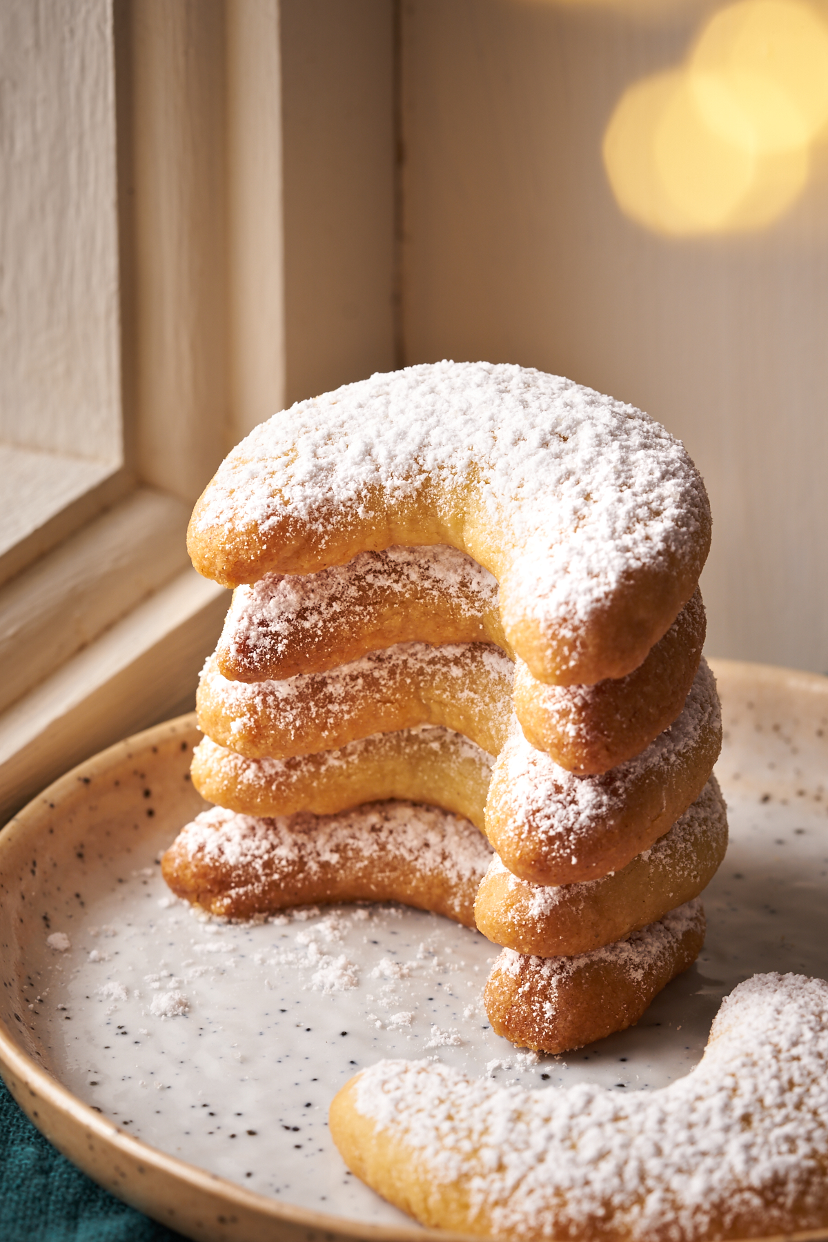Almond Crescent Cookies