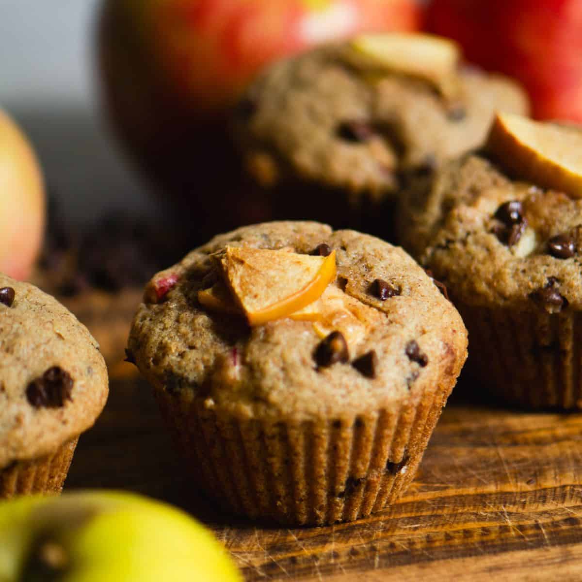 Apple Chocolate Chip Muffins