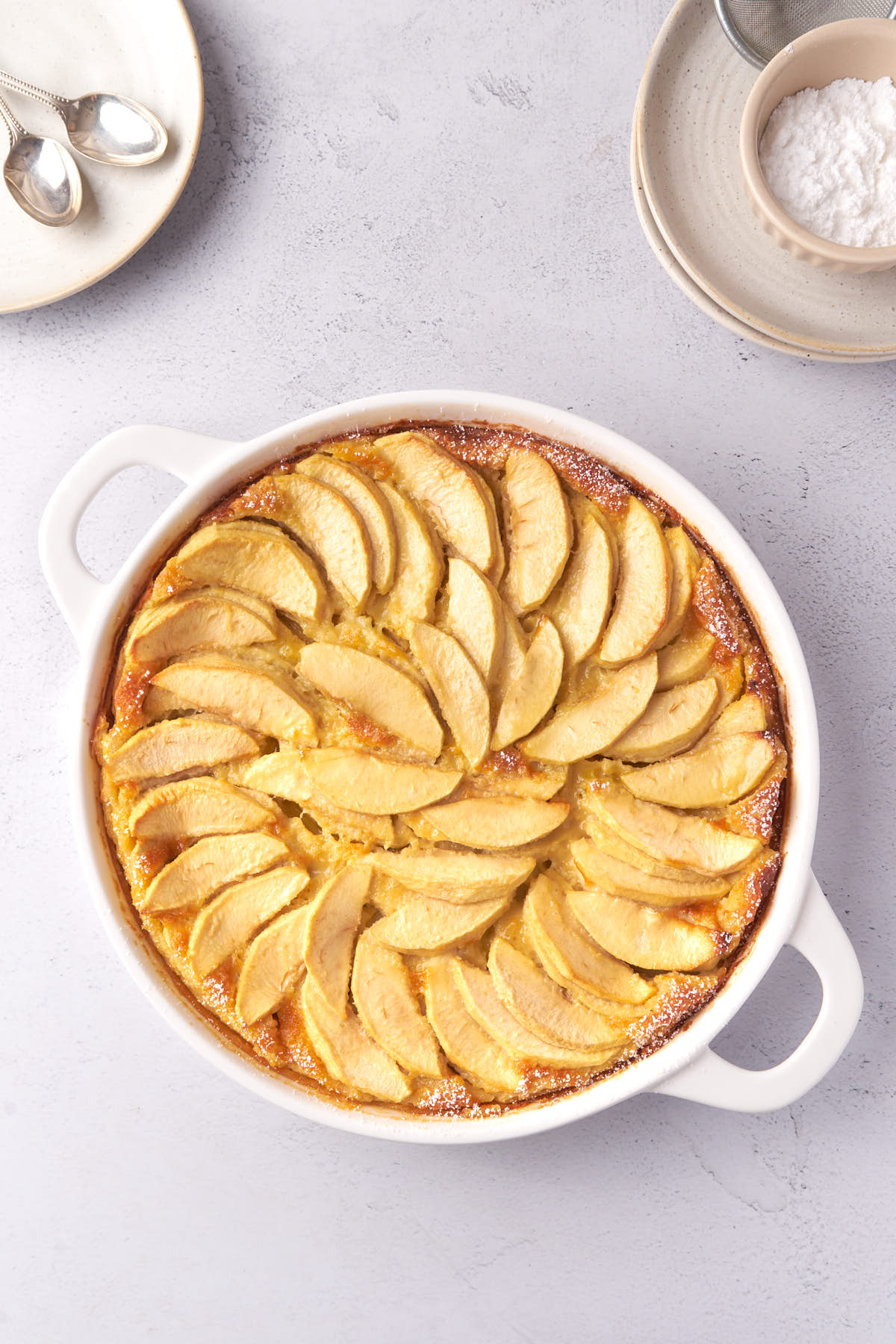 Easy Apple Clafoutis