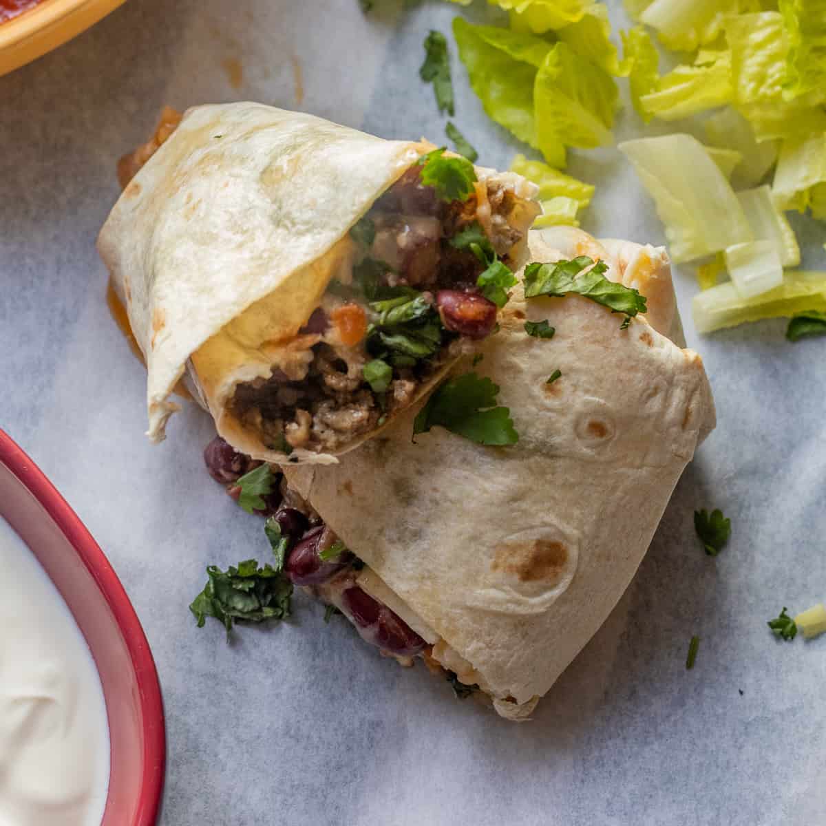 Authentic Mexican Beef Burrito Recipe