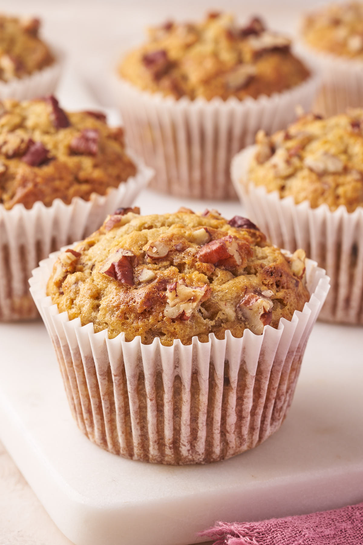 Banana Pecan Nut Muffins