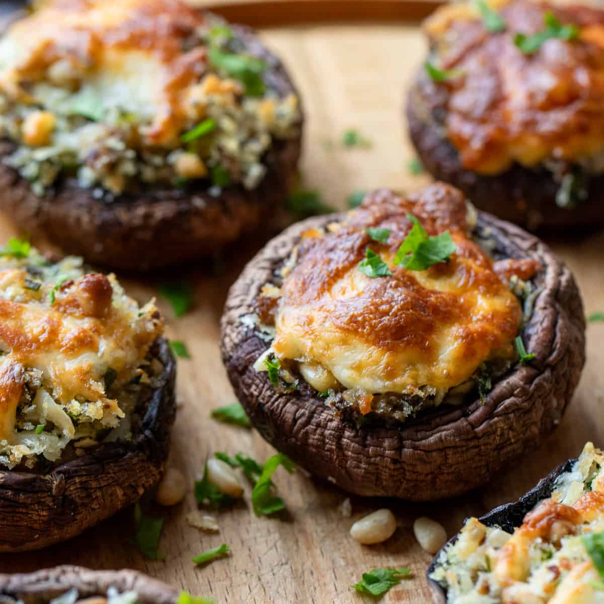 Best Vegetarian Stuffed Mushrooms