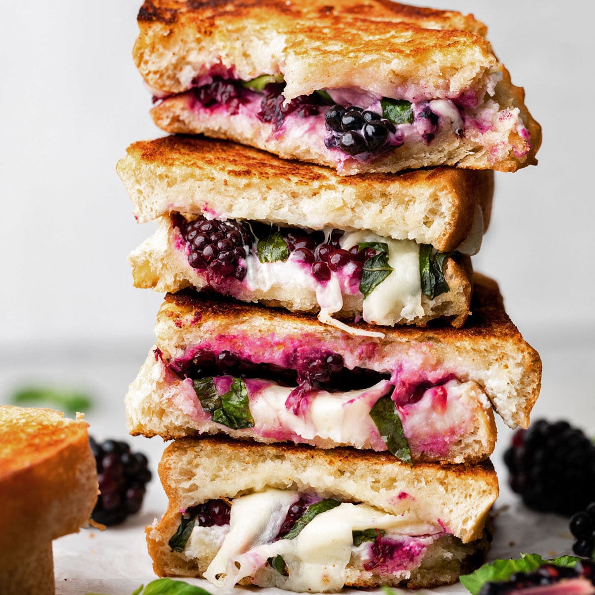 Blackberry Grilled Cheese
