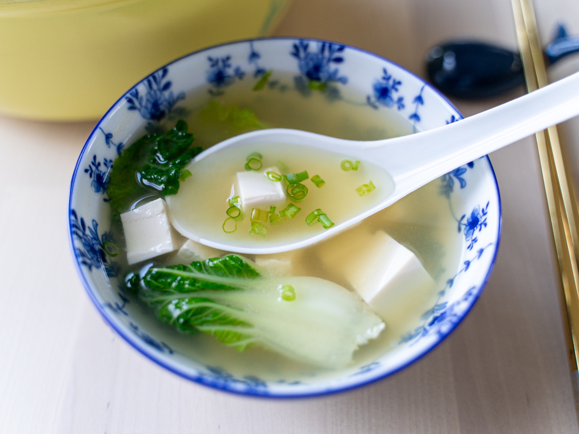 Bok Choy Miso Soup