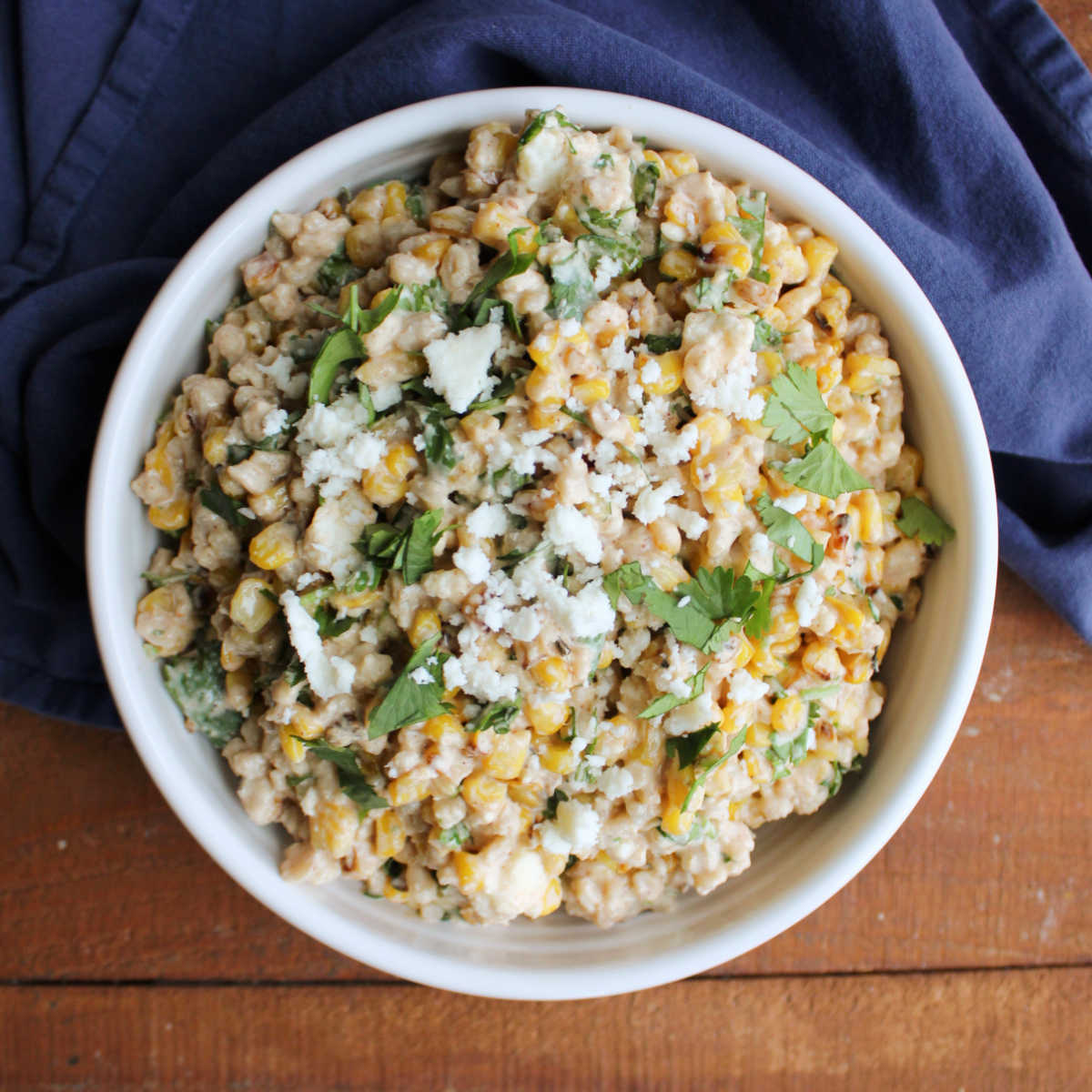 Mexican Street Corn Barley Salad
