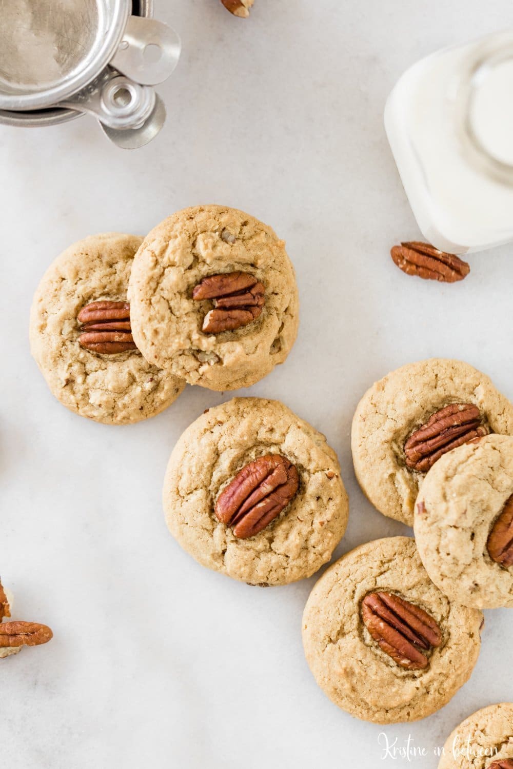 Brown Sugar and Pecan Cookies
