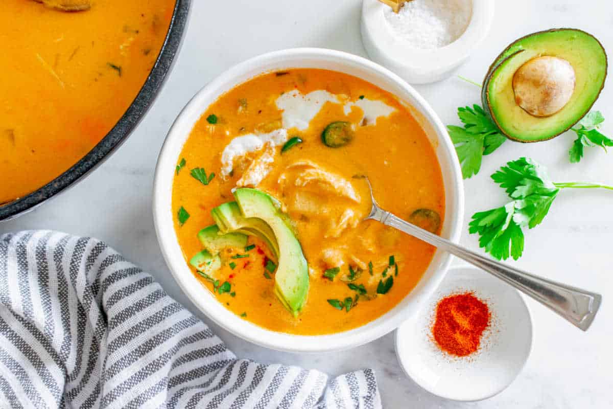 Buffalo Chicken Soup