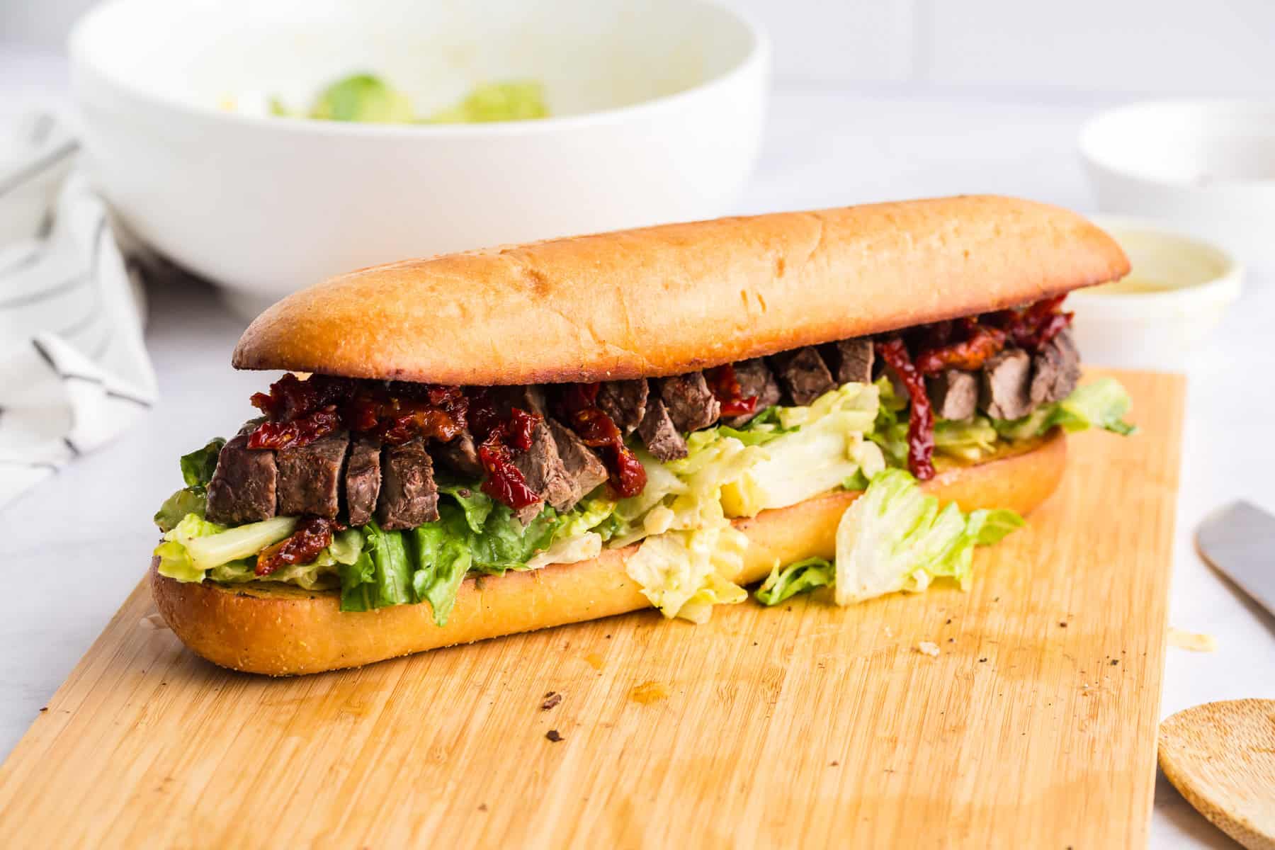 Caesar Steak Sandwiches: Easy Dinner Recipe