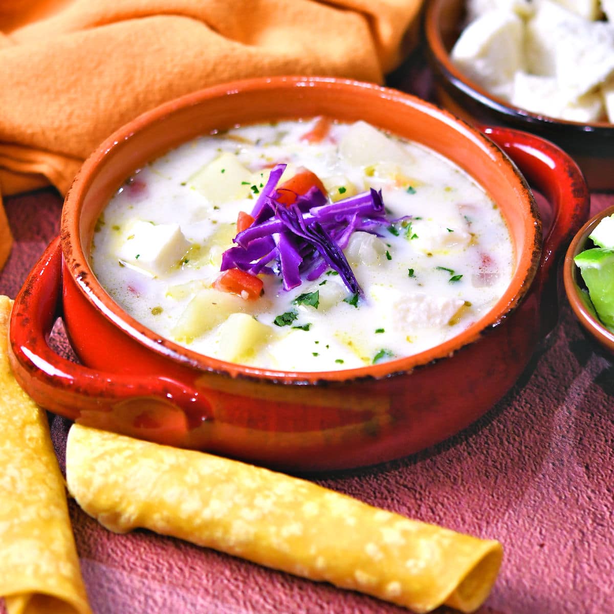 Caldo de Queso Mexican Potato Cheese Soup