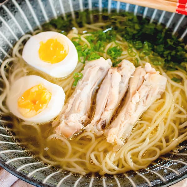 Japanese Chicken Ramen Noodle Soup Recipe