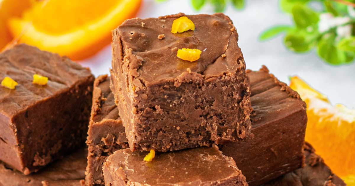 Orange Chocolate Fudge