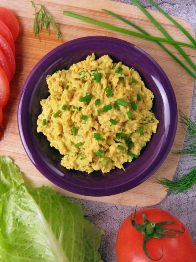 Vegan Chickpea Egg Salad