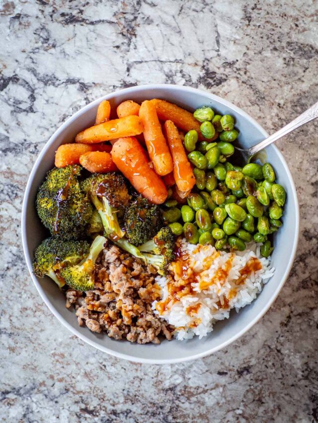 Teriyaki Turkey Bowls