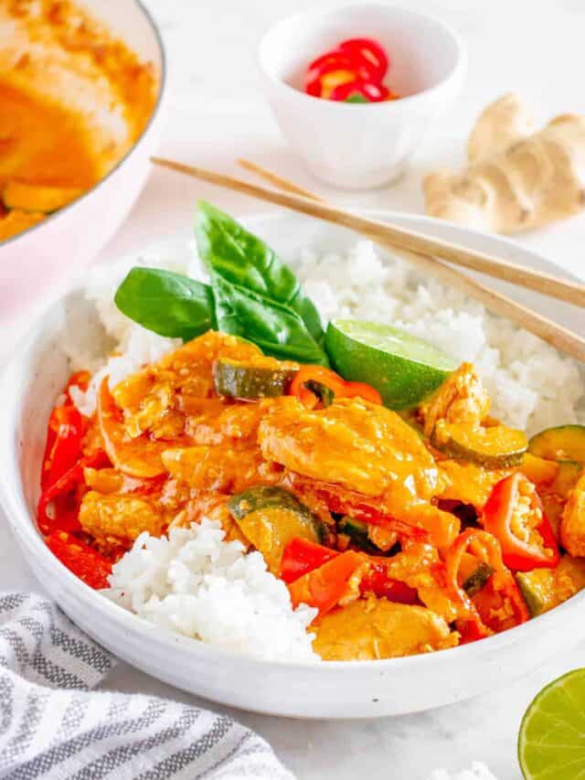Red Thai Curry Chicken Recipe