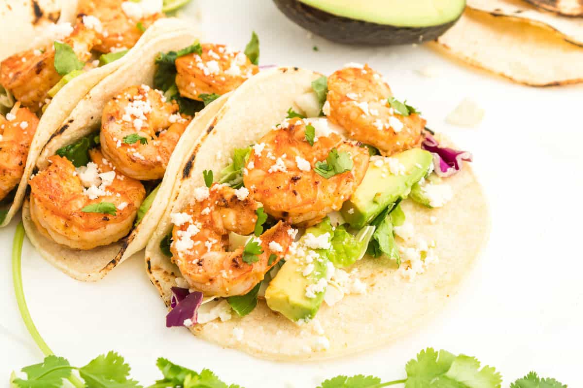 Easy Grilled Shrimp Tacos