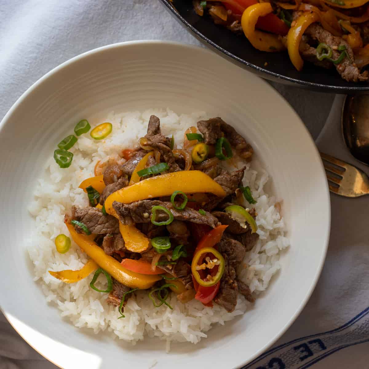 Jamaican Style Pepper Steak