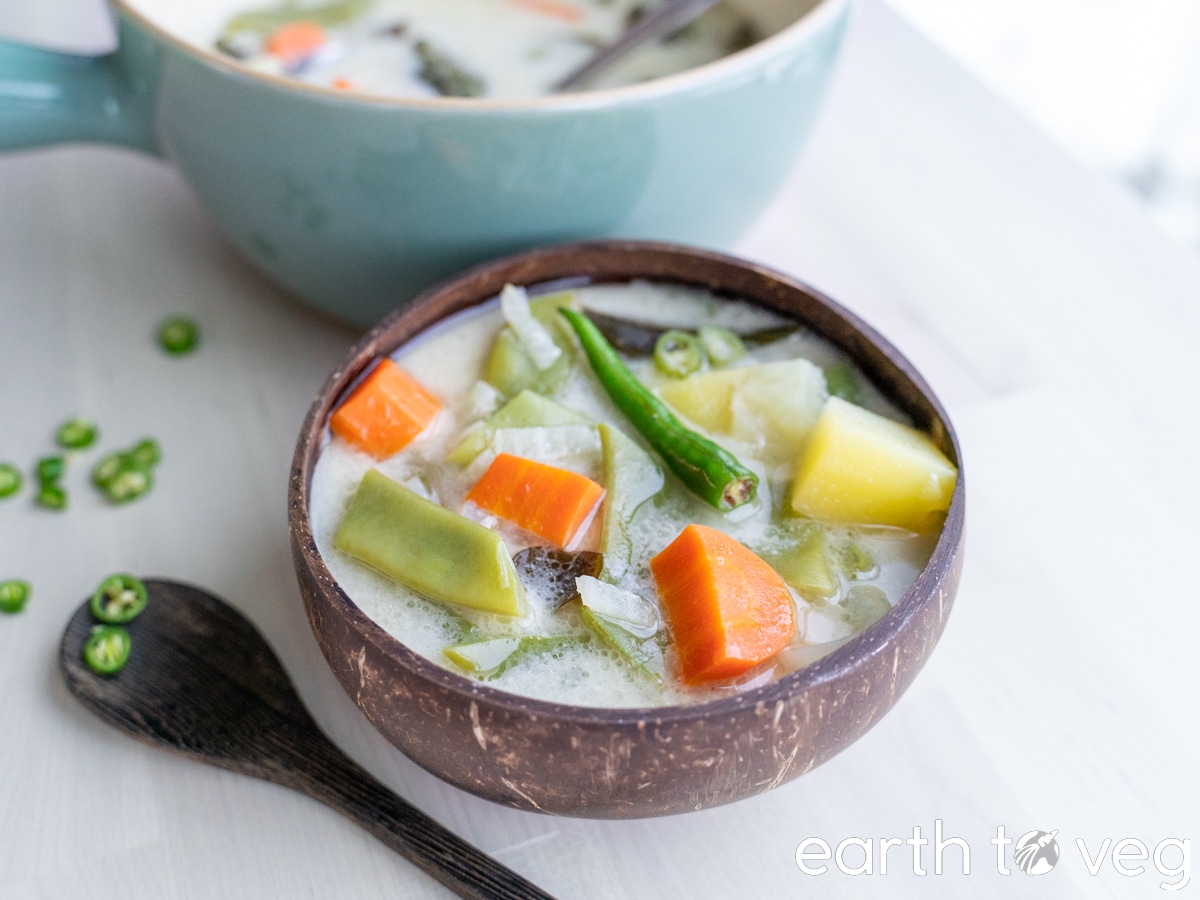 Kerala Ishtew (Indian Coconut Milk Vegetable Stew)