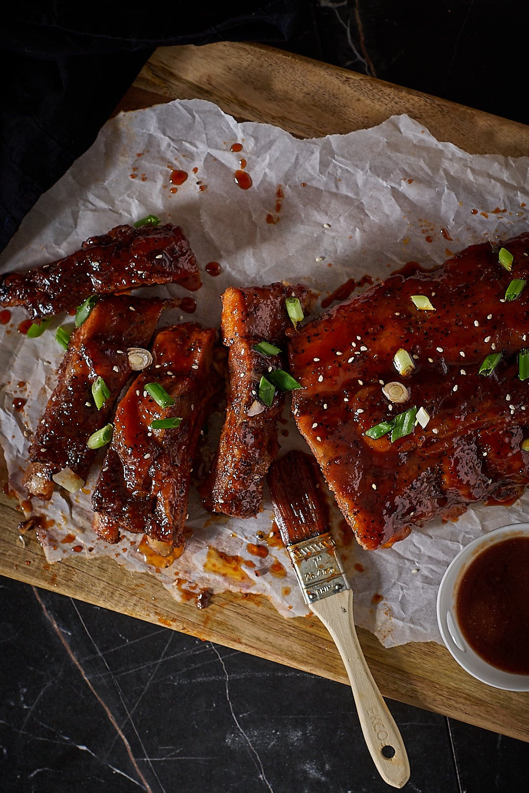 sticky pork ribs