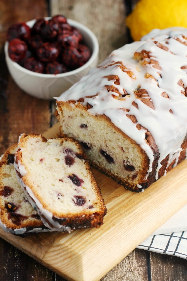 Cherry-Lemon Muffin Bread