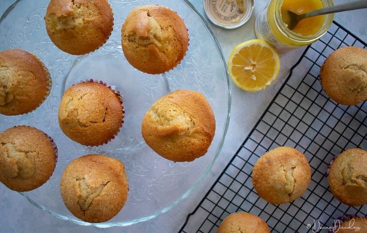 Lemon Curd Muffins