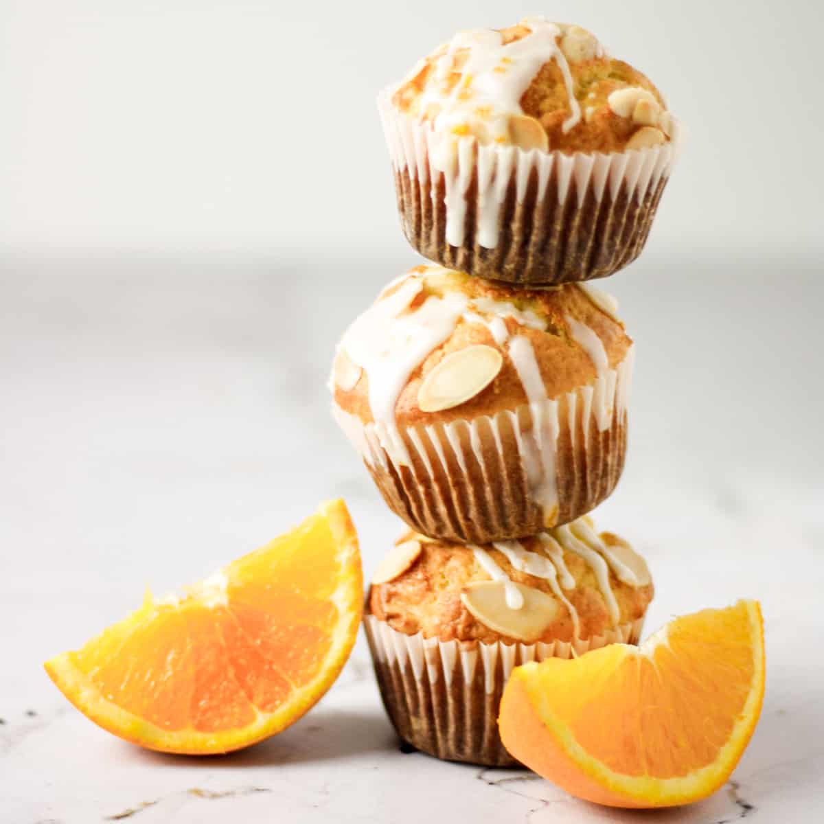 Orange Almond Muffins