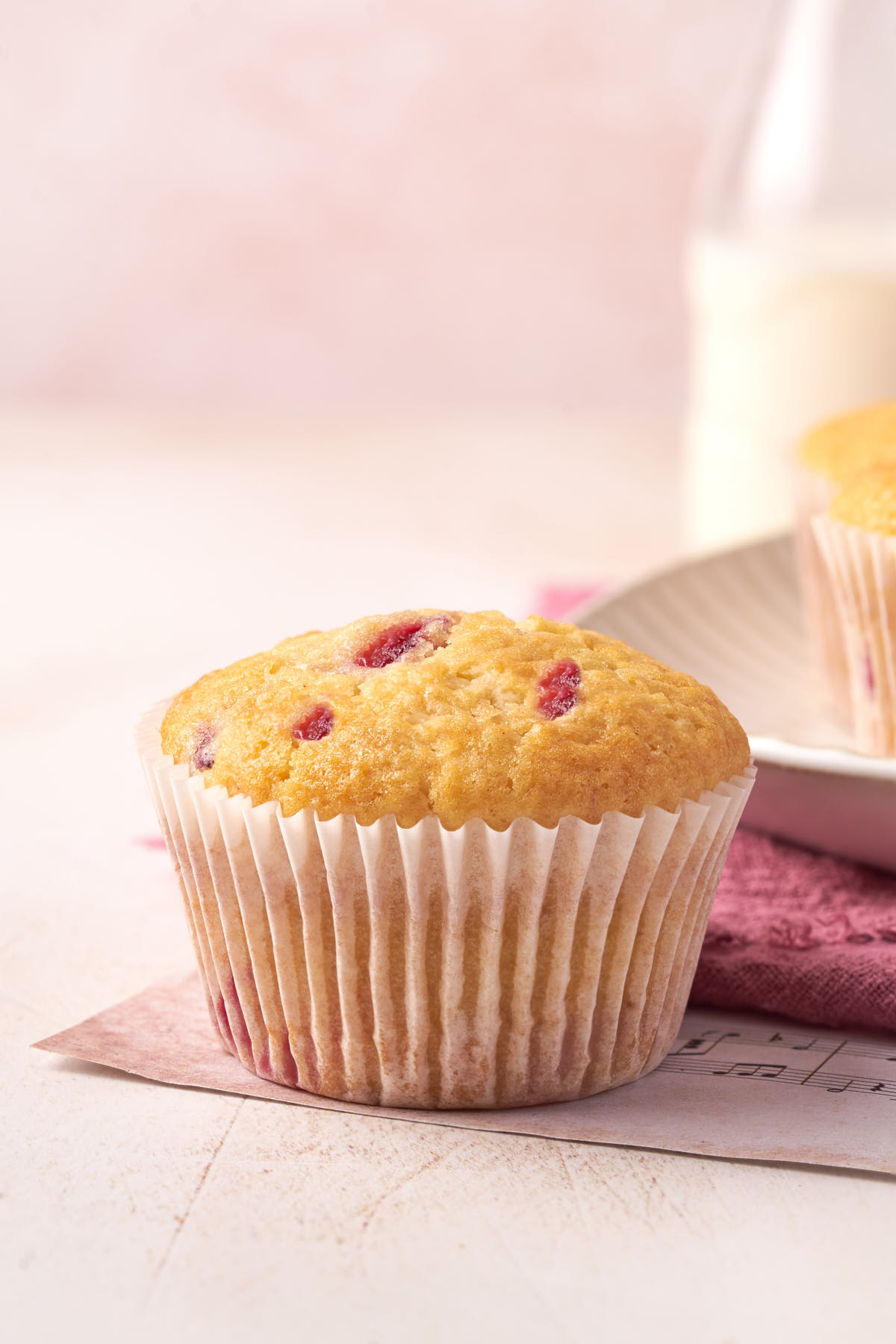 Easy Plum Muffins