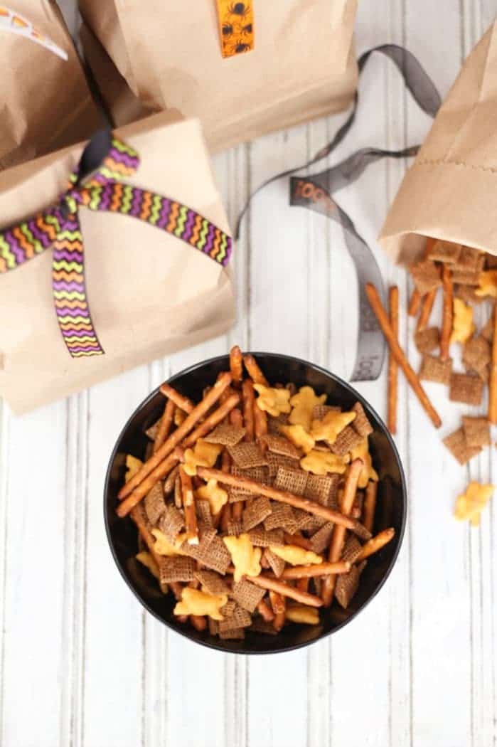 Real food pretzel snack mix. it